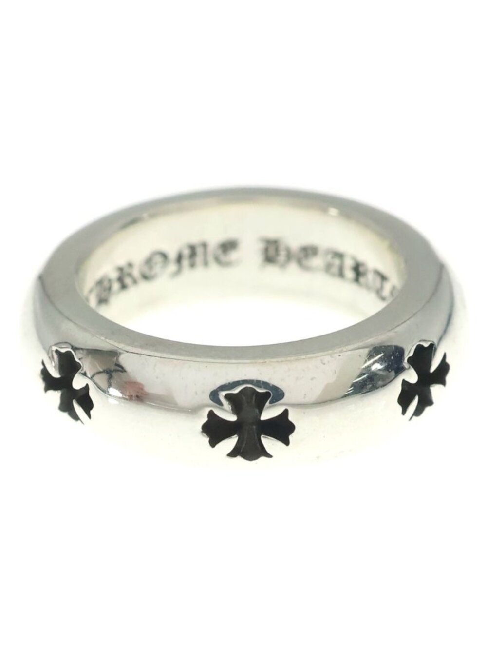 Chrome Hearts Negative CH Plus Sling Silver